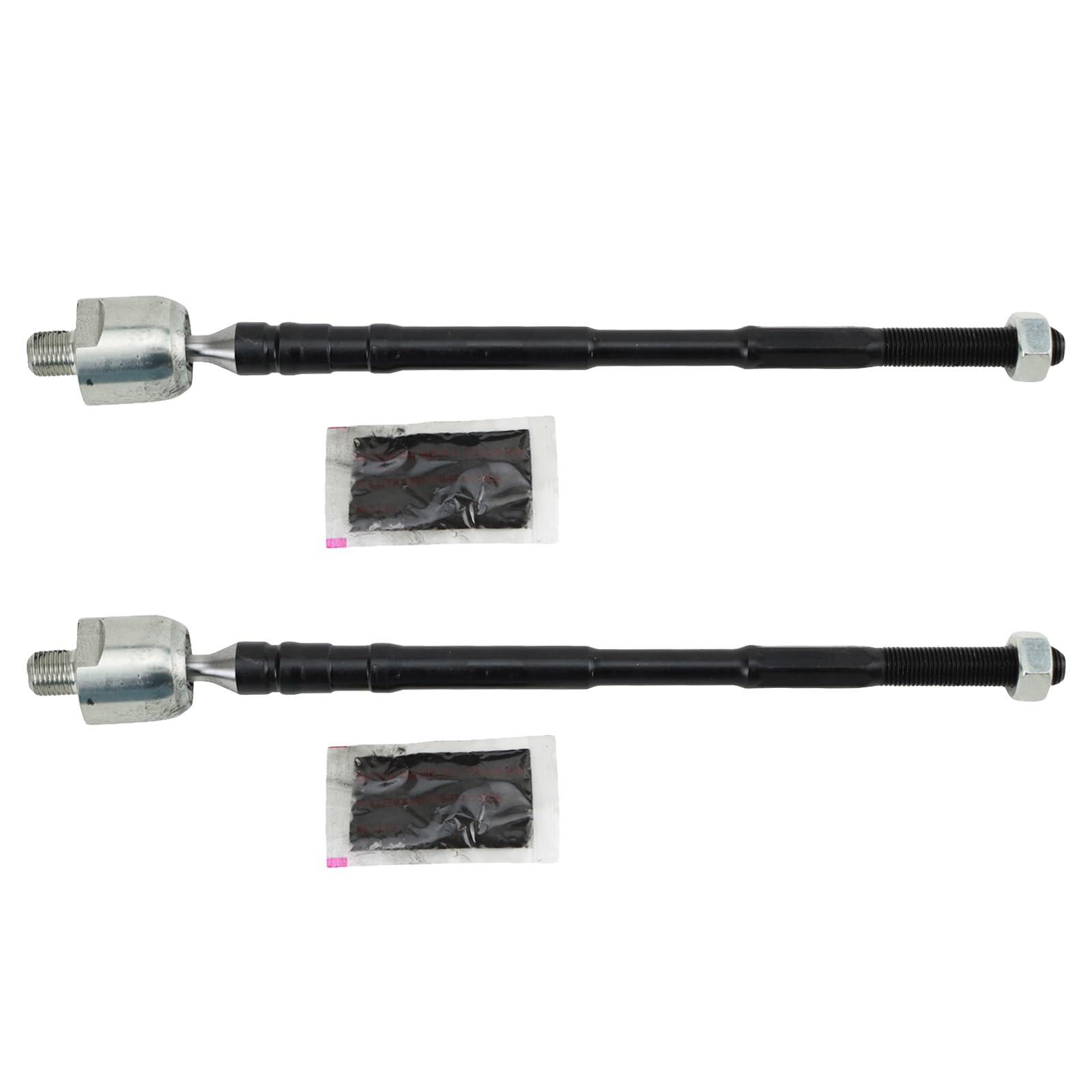 TRQ Front Inner Tie Rod Set Compatible with 2016-2022 Subaru Crosstrek 2014-2018 Forester 2017-2019 Impreza 2013-2015 XV Crosstr
