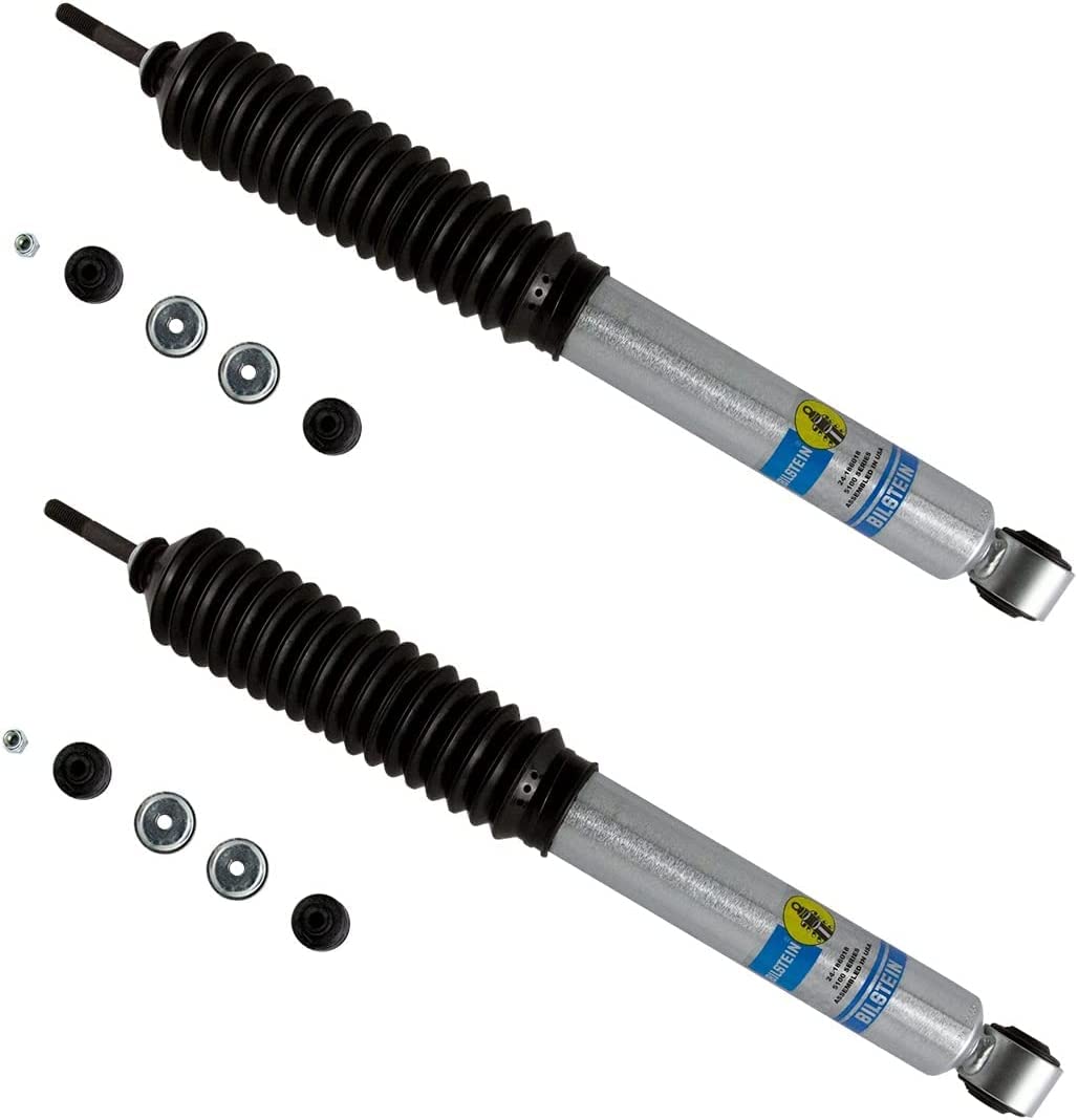 Bilstein 5100 Monotube Gas Shock Set Compatible With 2005-2016 Ford F250 / F350 4Wd Pickups