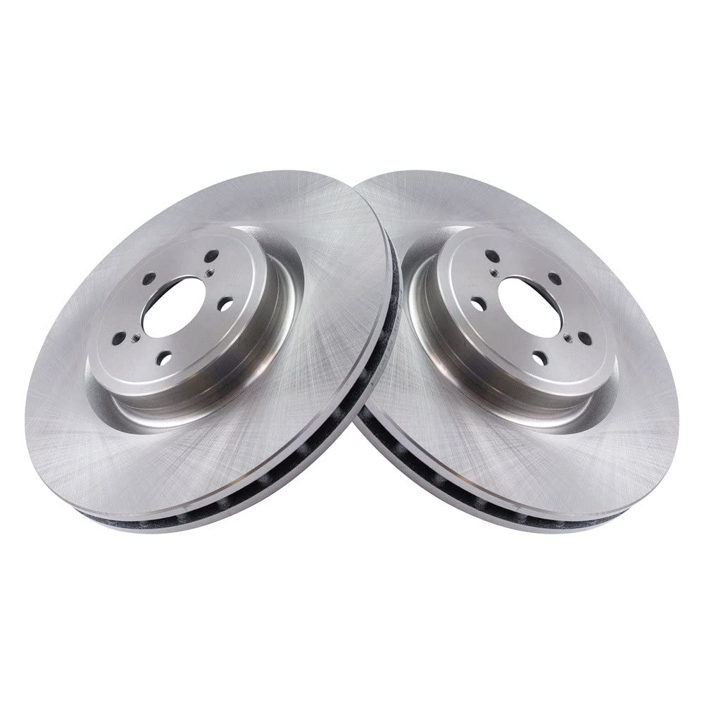 Trq Front Brake Rotors Set Vented Compatible With 2017-2020 Subaru Brz 2004 Impreza 2019-2020 Toyota 86