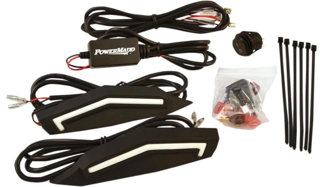 Powermadd 34490 Black Led Light Kit (For Sentinel Handguard)