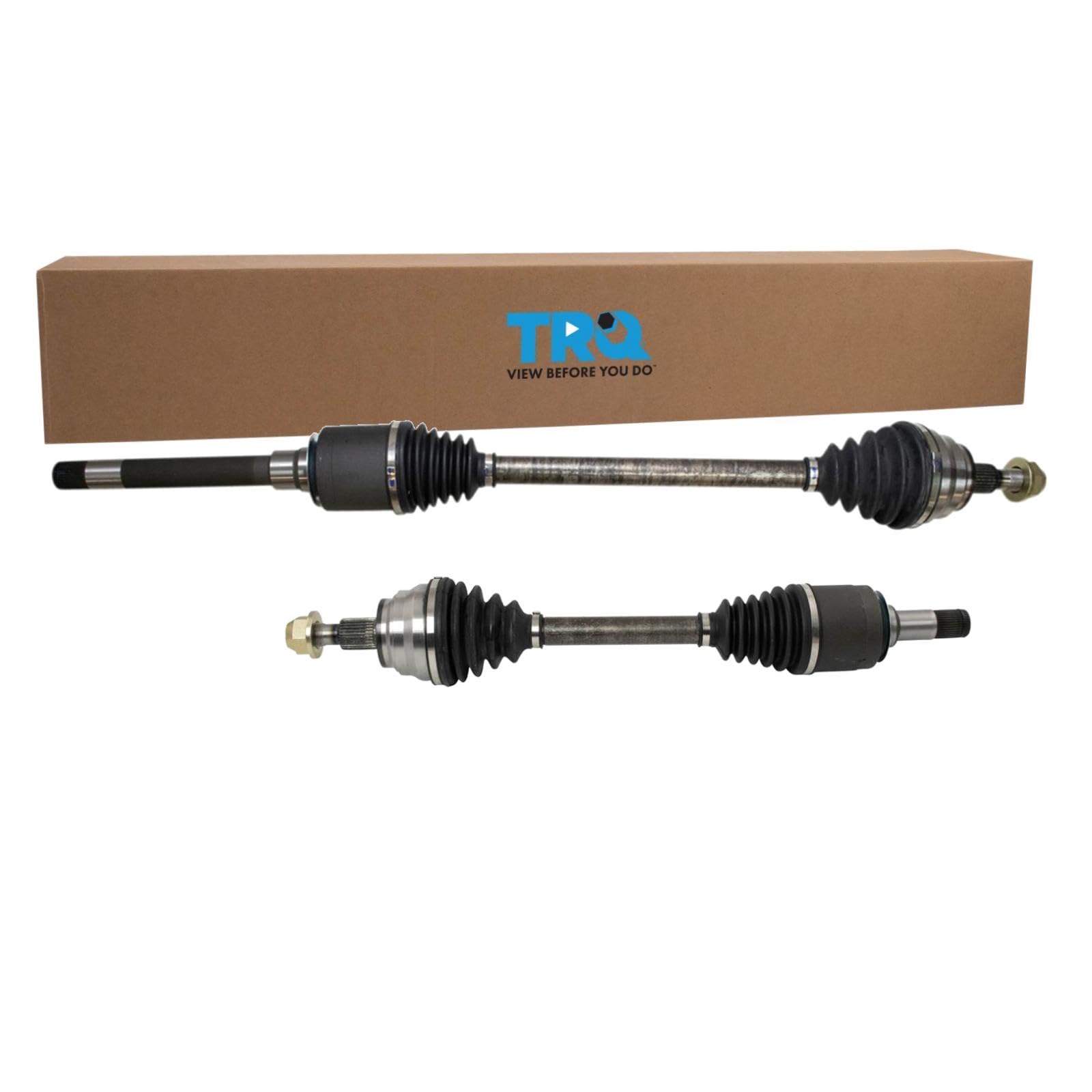 Trq Front Cv Axle Shaft Assembly Set Compatible With 2007-2009 Mercedes-Benz Gl320 2010-2012 Gl350 2007-2012 Gl450 2008-2012 Gl5