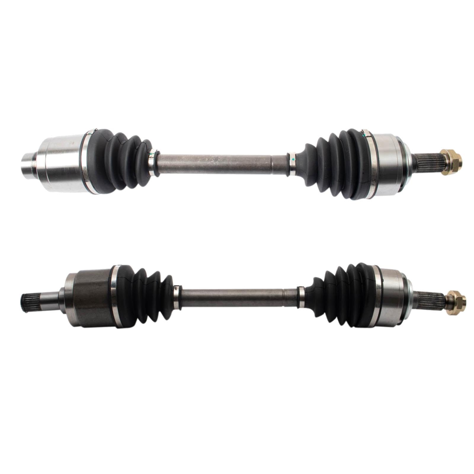 Trq Front Cv Axle Shaft Assembly Set Compatible With 2006-2015 Honda Civic