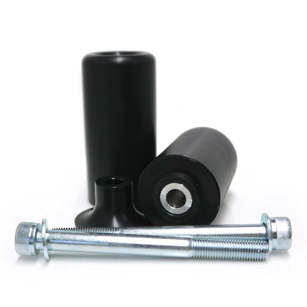 Shogun Kawasaki Zx6R Zx6Rr Zx636 Zx6 2005 2006 Black Frame Sliders - 750-4409 - Made In The Usa