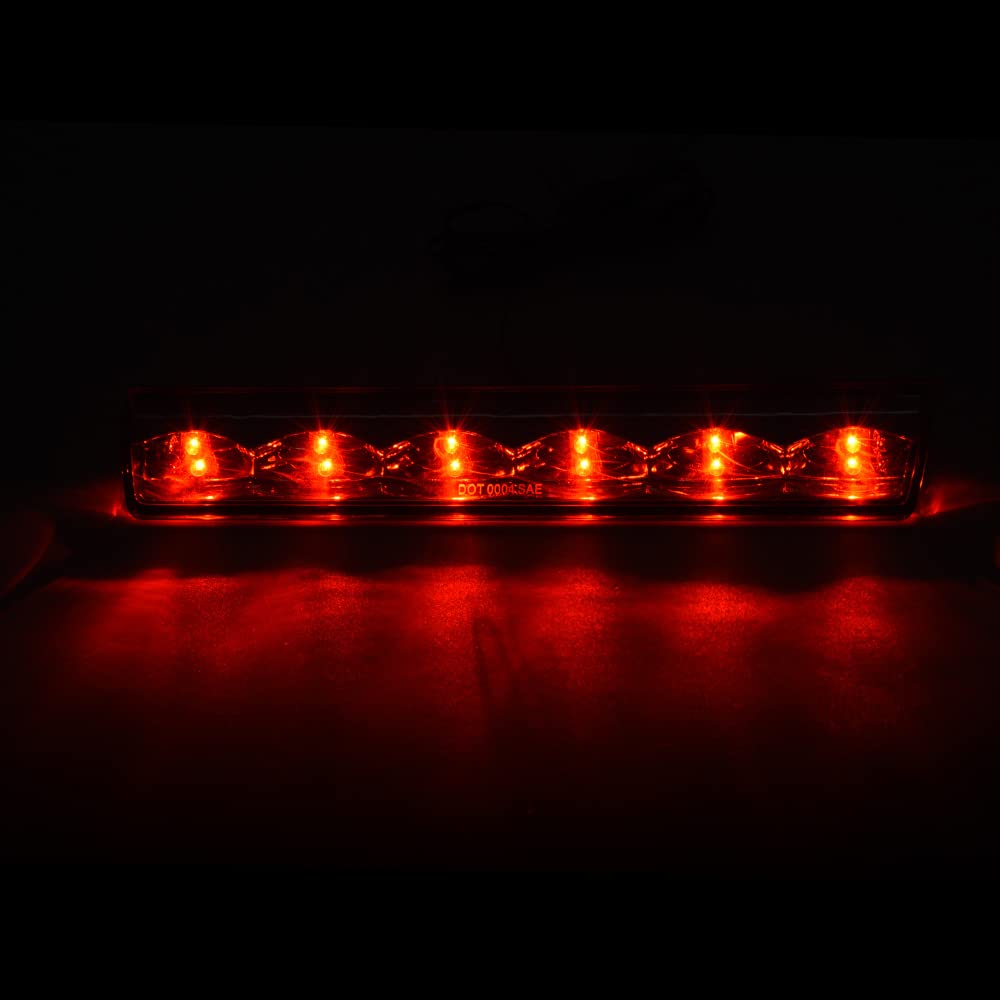 Pit66 Led 3Rd Brake Light, Compatible With Truck Cap Topper Leer Are Century Led Recessed 3Rd Third Brake Light Lamp At-Led-36R