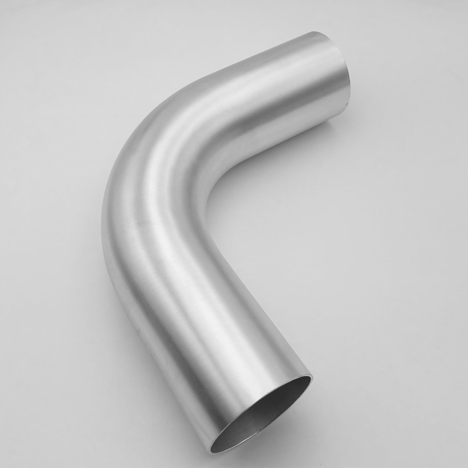 Ac Performance 2.75'' (70Mm) Od 90 Degree Aluminum Elbow Intercooler Pipe Air Intake Tube, 1.5D Radius, Brushed Finish