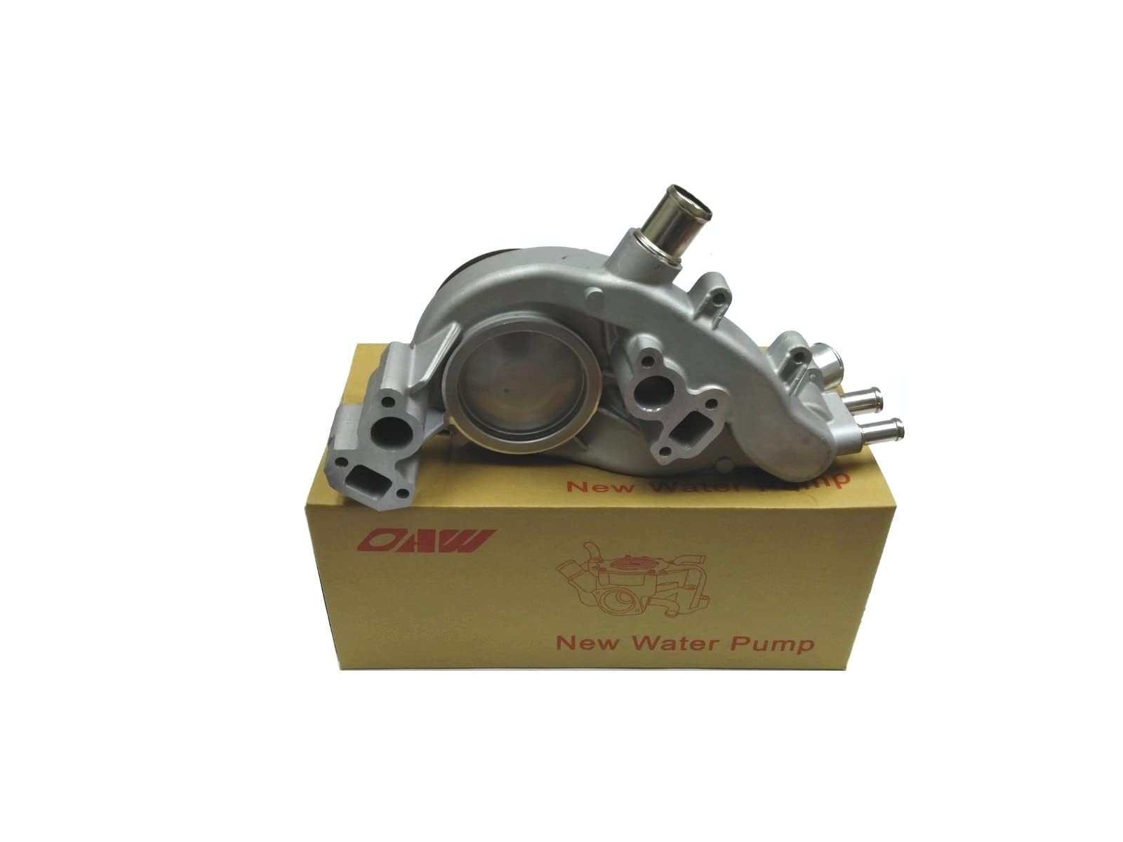 Oaw G9670B Water Pump W/Thermostat For 07-19 Chevrolet Gmc Vortec 4.8L 5.3L 6.0L 6.2L