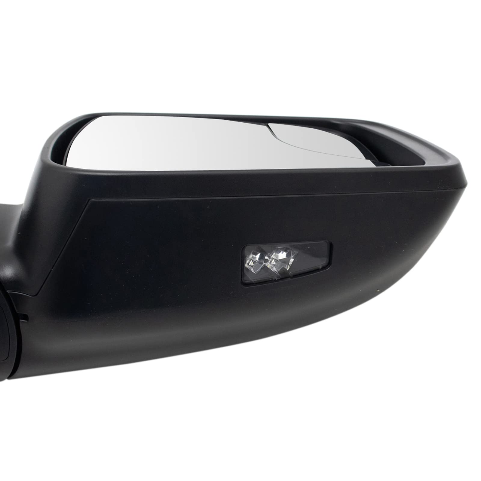 Trq Right Mirror Power Folding Without Memory With Blind Spot Indicator Passenger Side Compatible With 2019-2022 Ram 1500 Ch1321