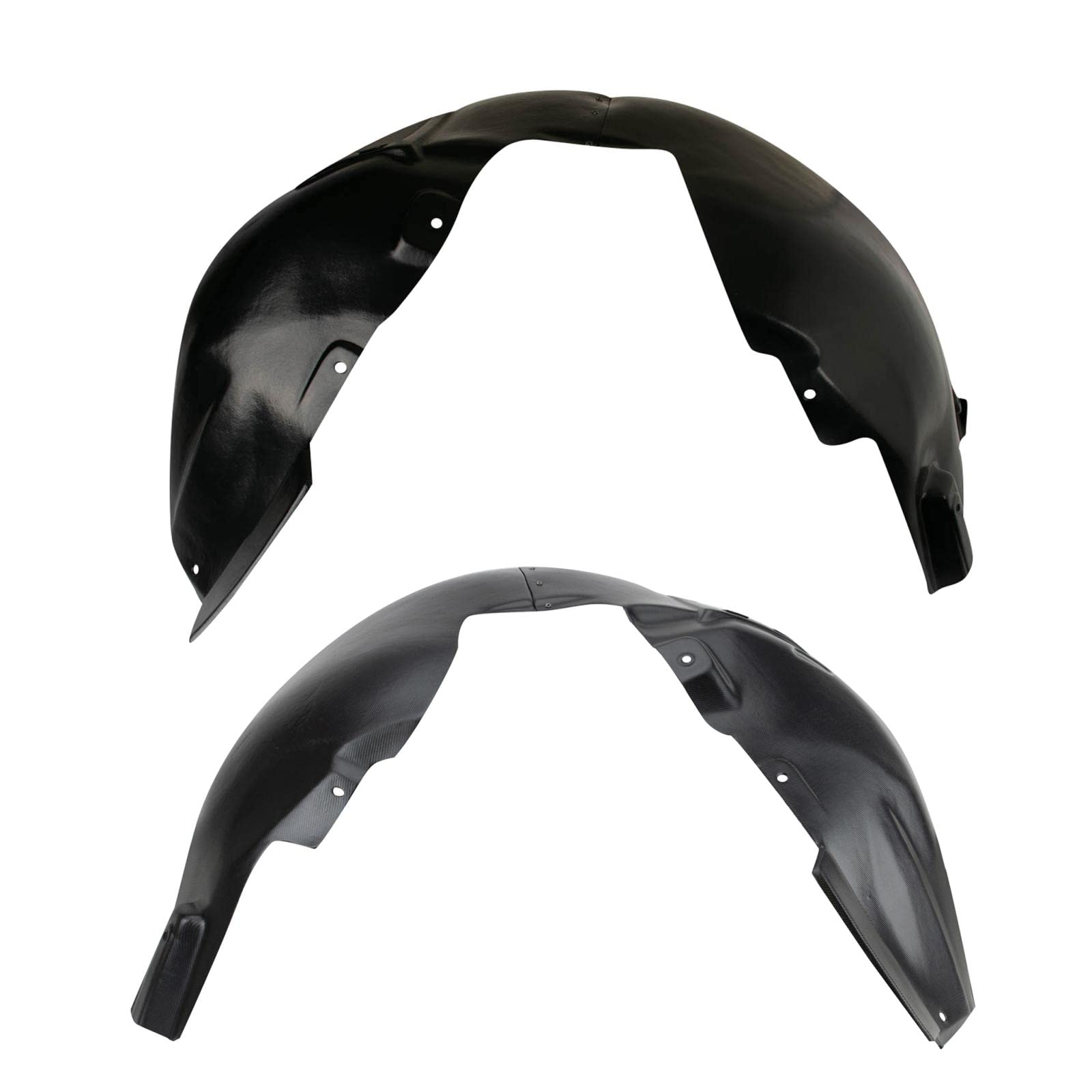 Trq Front Inner Fender Liner Set Compatible With 2013-2016 Dodge Dart Ch1248200 Ch1249200
