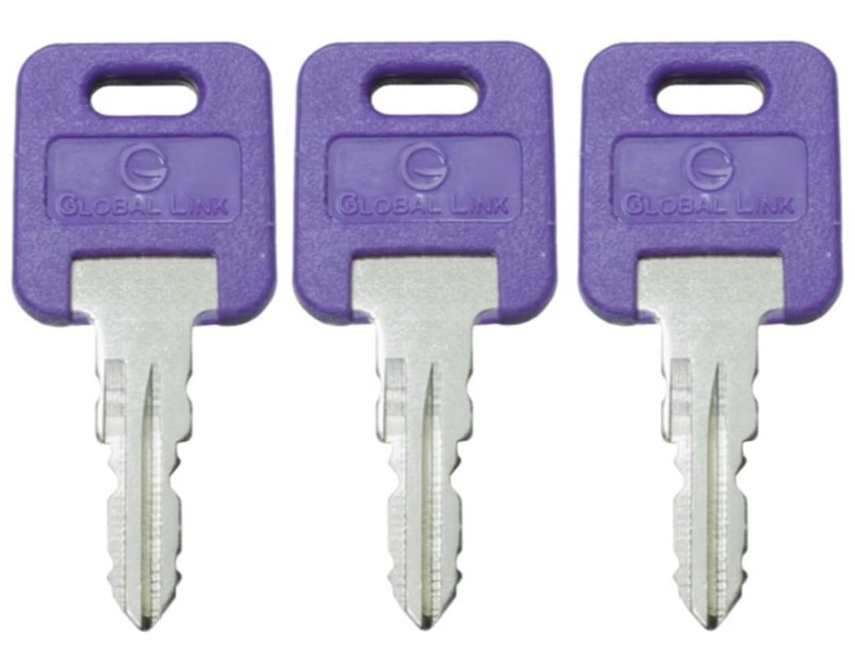 3 Pack of Global Link RV Keys Select Your Key Code (G332)