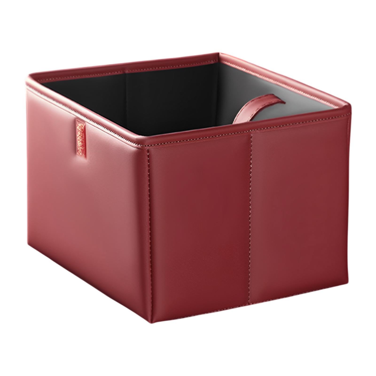 LOOM TREE Foldable Back Seat Car Trash Bin Portable Tear Resistant With Hanging Straps Red | Parts & Accessories | Car & Truck P