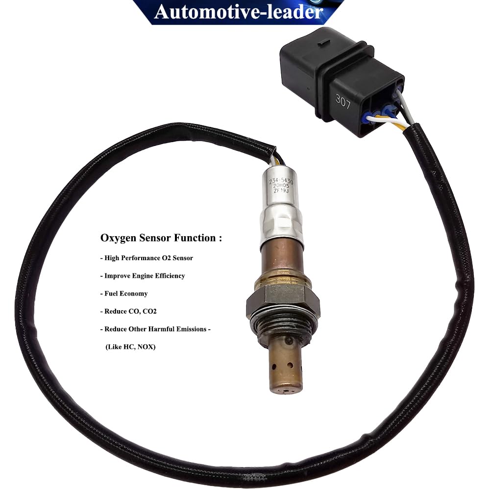 Automotive-Leader 15646 234-5430 Front Upstream Wideband Air Fuel Ratio 250-25012 O2 Oxygen Sensor For 03-09 Hyundai Elantra 2.0L, Kia 04-09 Spectra 05-09 Kia Spctra5 2.0E Part.39210-23700 39210-23900