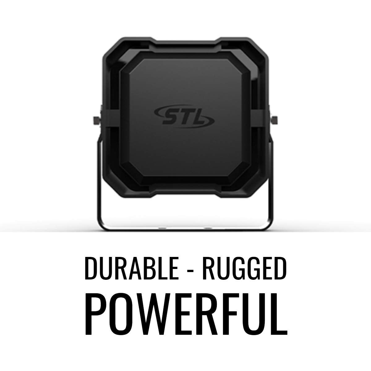 SpeedTech Lights 100W Emergency Siren Speaker - Compact Black Aluminum Model 4333227009 for Police, Fire, and Ambulance Use