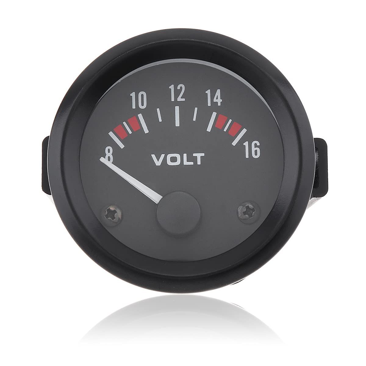 Epathchina 2' 52Mm 12V 8~16V Universal Led Electrical Car Voltmeter Voltage Gauge Meter