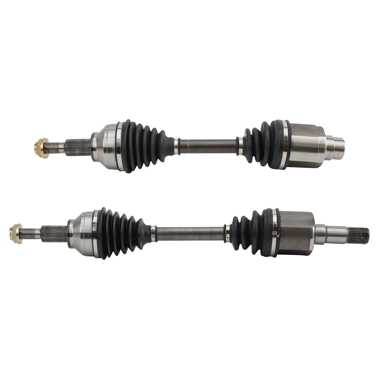 TRQ Front CV Axle Shaft Assembly Set Compatible with 2011-2014 Chrysler 200 Dodge Avenger