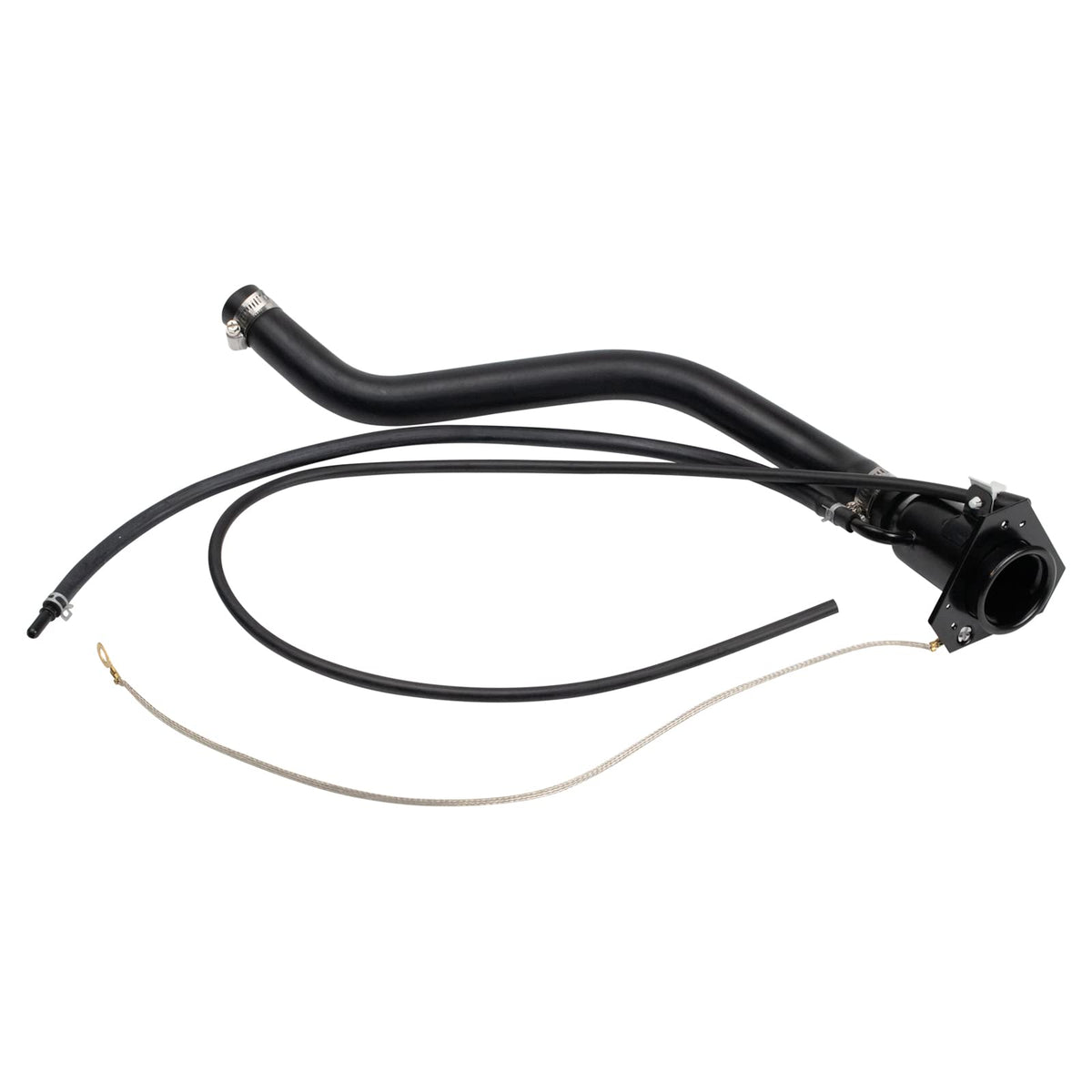 Trq Fuel Tank Filler Neck Black Compatible With 2007-2013 Chevrolet Silverado 1500 2007 Silverado 2500 Hd Gmc Sierra 1500 Sierra