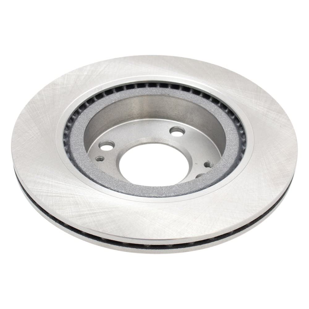 Trq Front Brake Rotors Set Vented Compatible With 2017-2020 Mitsubishi Mirage Mirage G4