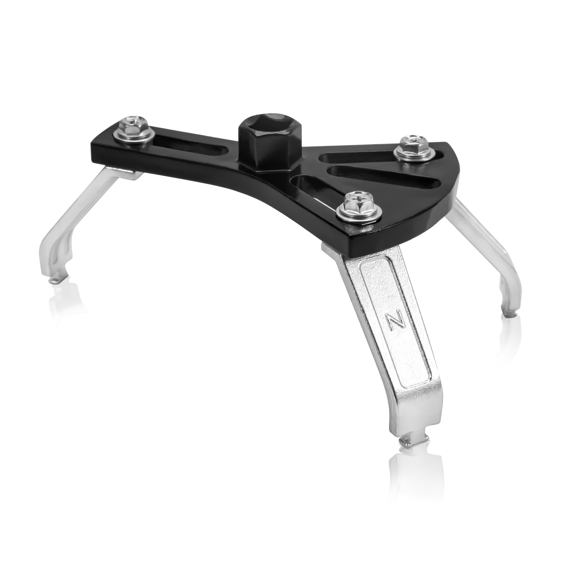 AUPREX Universal Fuel Pump Removal Tool, Adjustable Fuel Pump Lock Ring Tool with 3 Arms, 5.2    to 7.17    Fuel Lid Tank Cover 