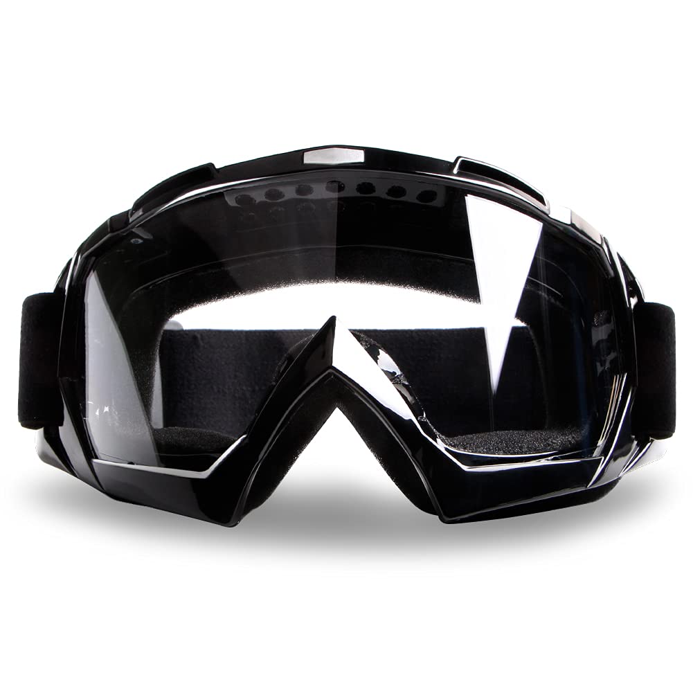 4-Fq Motorcycle Goggles Dirt Bike Goggles Motocross Goggles Windproof Atv Goggles Dustproof Racing Gogglesscratch Resistant Ski