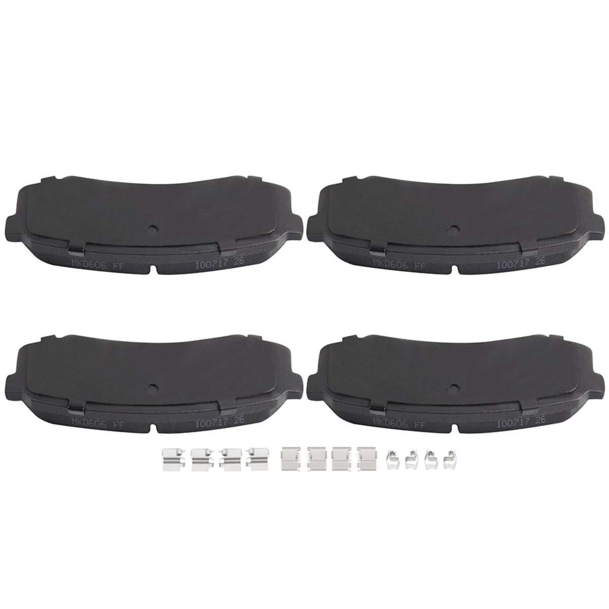 Eccpp D606-7487 Rear Semi Metallic Disc Brake Pad Set Fit For Lexus Gx460 2010-2019,For Lexus Gx470 2003-2009,For Lexus Lx450 19