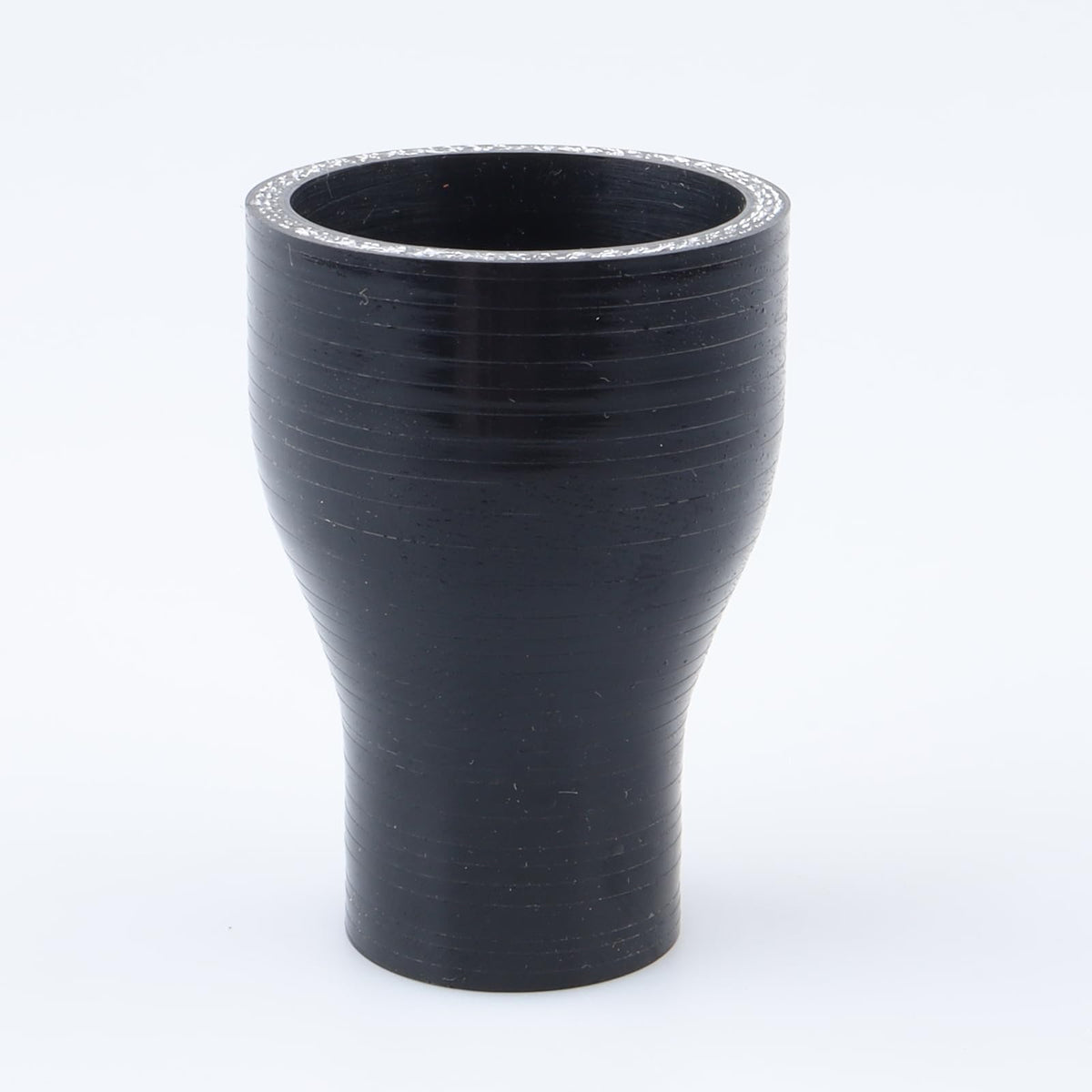 Ac Performance Id 1.75'' To 1'' (45Mm To 25Mm) Silicone Hose Straight Reducer 3-Ply Reinforced Black, 3'' Length