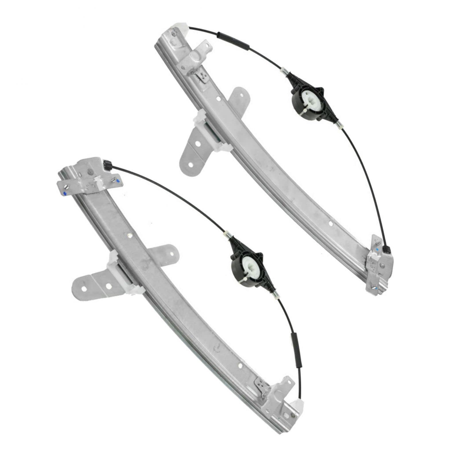 Trq Front Power Window Regulator Set Compatible With 1992-2011 Ford Crown Victoria Mercury Grand Marquis 2003-2004 Marauder Fo13