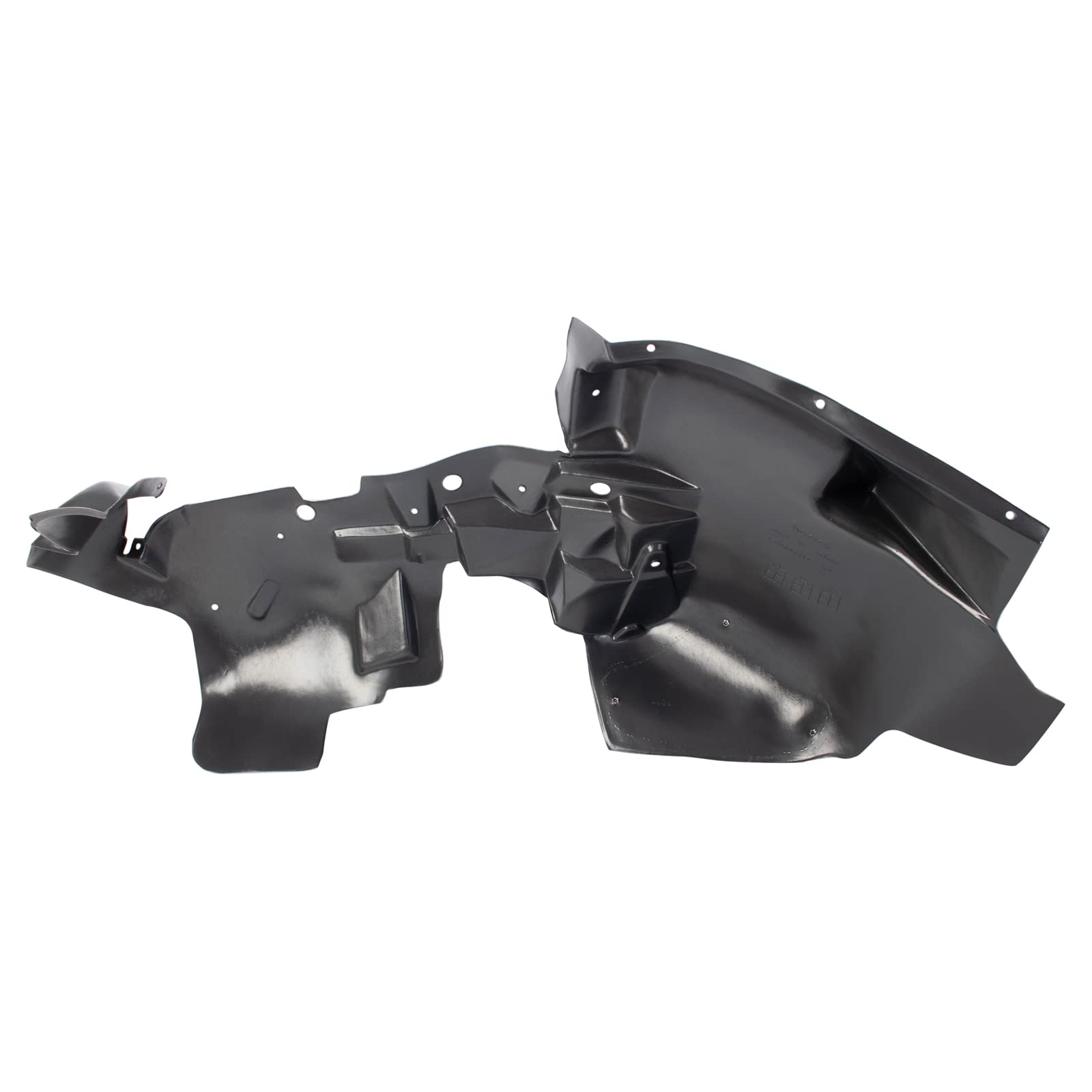 Trq Front Inner Fender Liner Set Compatible With 2007-2017 Jeep Wrangler 2018 Wrangler Jk Ch1250132 Ch1251132