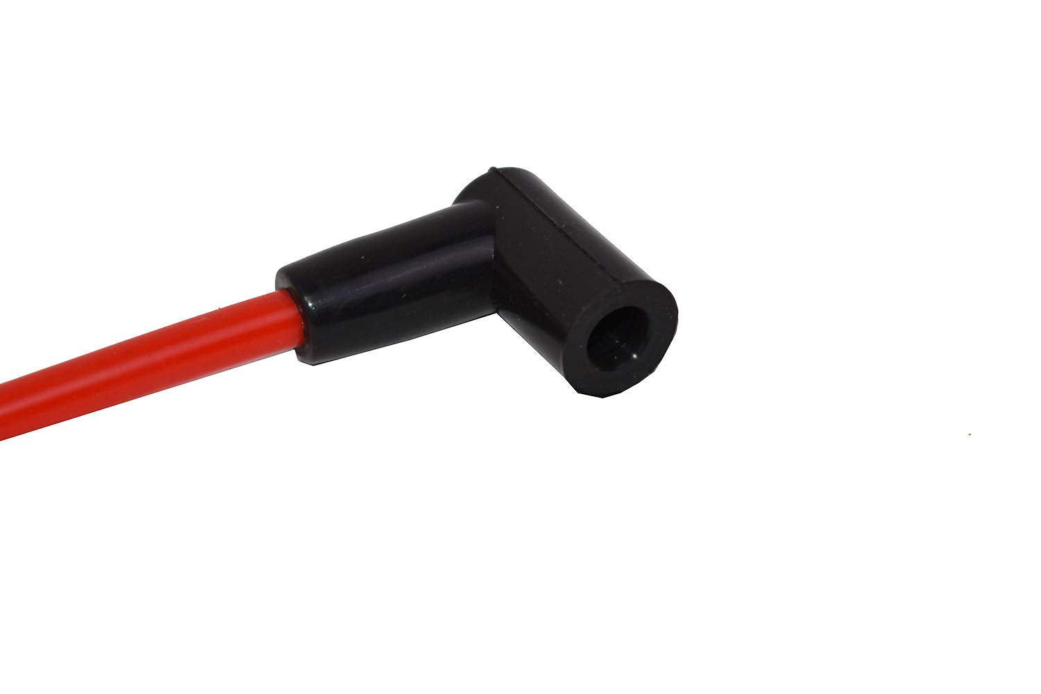 A-Team Performance - Set Of 6 Cylinder 8.0Mm Red Silicone Durable Two-Layered Silicone Coating Spark Plug Wires 4.3 Vortec - Com