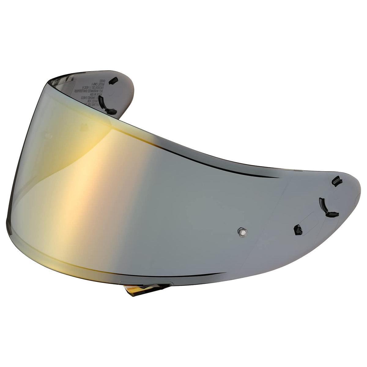 Shoei Spectra Shield with Pinlock Pins CWR-1 Street Motorcycle Helmet Accessories - Gold - for RF-1200