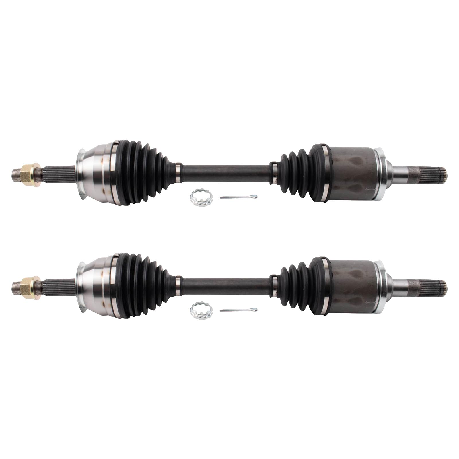 Trq Front Cv Axle Assembly Set Compatible With 2017-2020 Nissan Titan