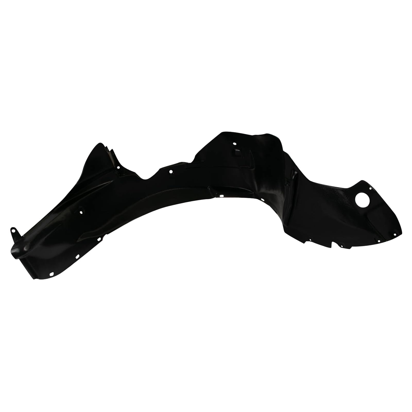 Trq Front Inner Fender Liner Set Compatible With 2010-2012 Ford Fusion Fo1248143 Fo1249143