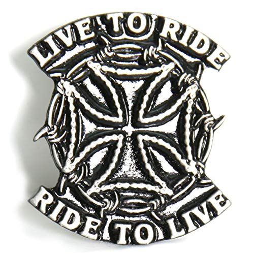 Hot Leathers Live To Ride Pin
