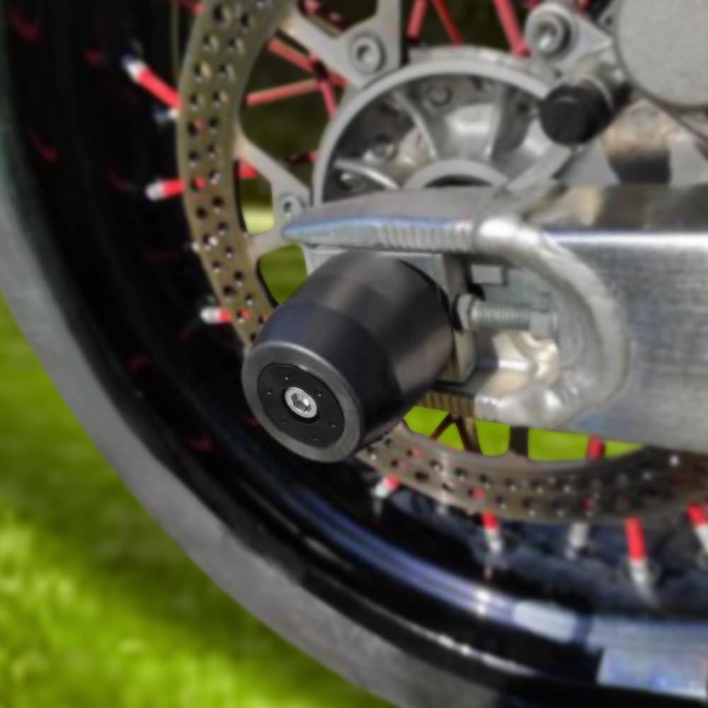 Xitomer Front And Rear Fork For Drz400Sm / Drz400S 2000-2023 Drz400Se Sliders Wheel Protector Front And Rear Axle Slider Crash Pads Drz400Sm Frame Sliders/Sliders Crash Protector