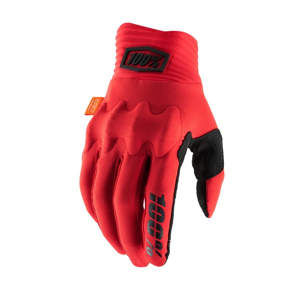 100% Cognito Glove - Men'S Red/Black, Xl