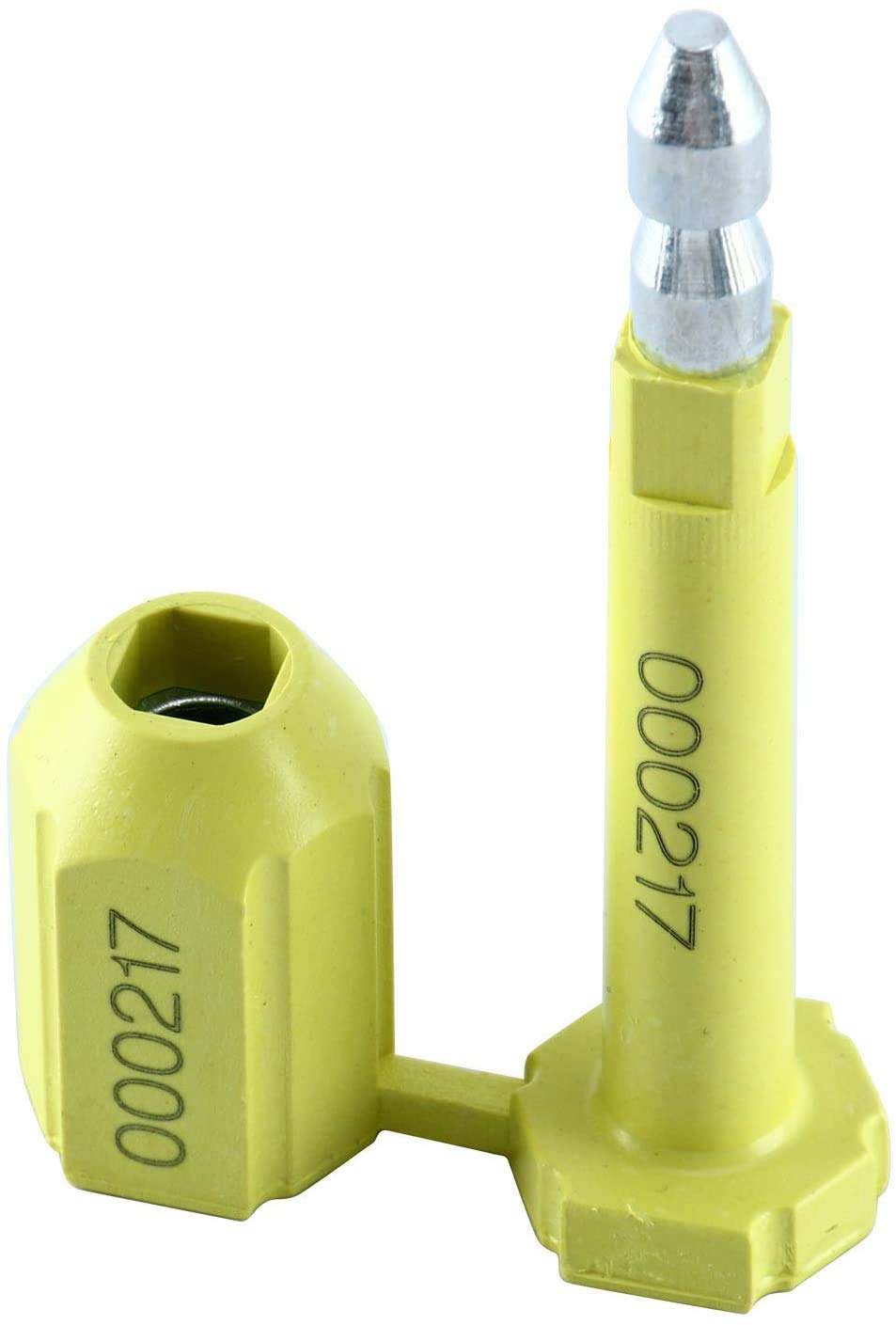 Amarine Made Bolt Seal (100) Shipping Seal With Print Progressive Numbering For Cargo Containers And Truck Trailers, Cargo Conta