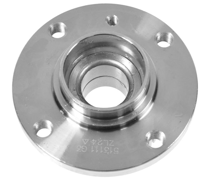 Trq Front Left Right Wheel Hub Bearing Assembly Driver Passenger Side Compatible With 1984-1991 Bmw 318I 1991 318Is 1986-1988 32