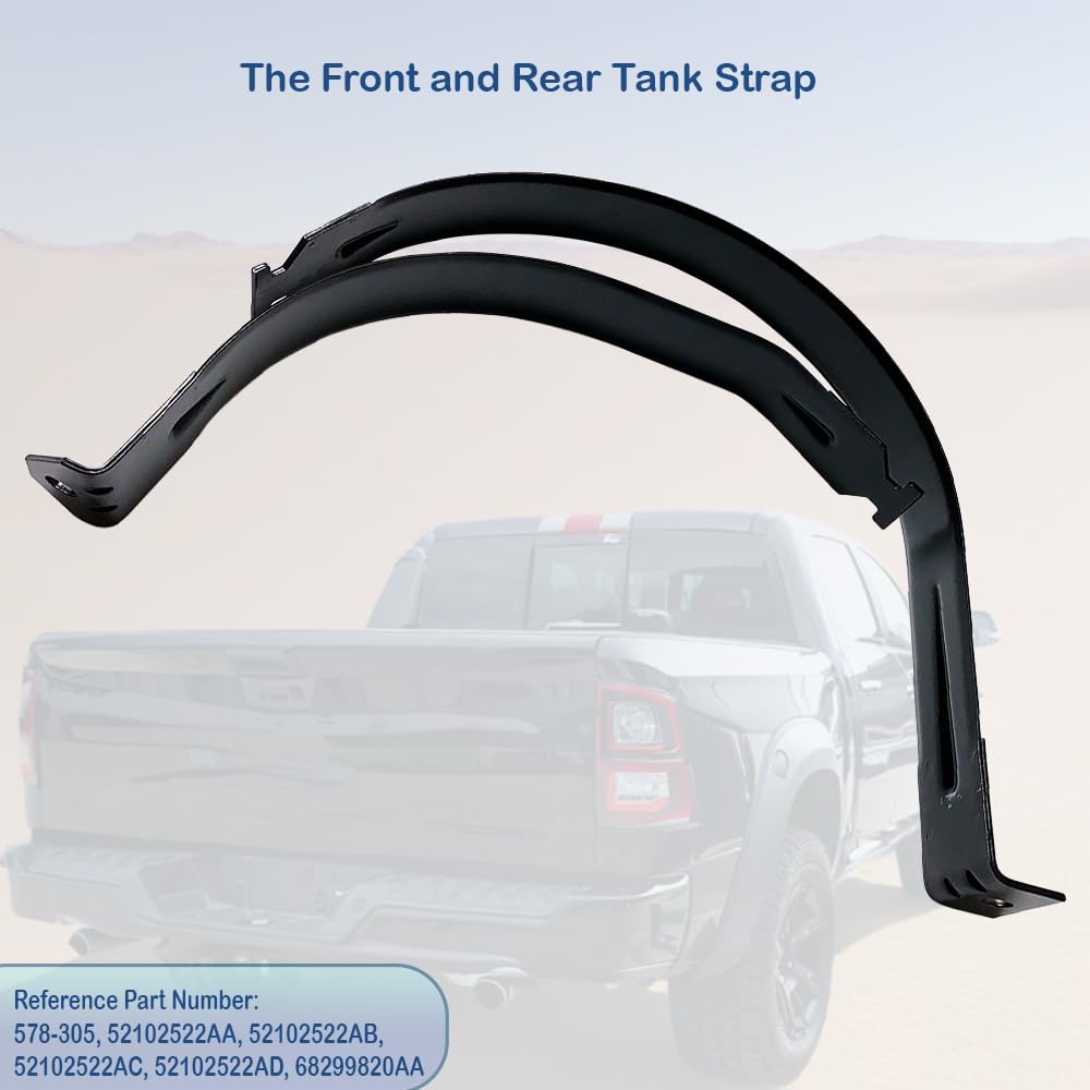SUMECARGO 578-305 Fuel Tank Strap - 35 Gallon Replacement for 2006-2010 Ram 1500, 2011-2019 Ram 2500 & 3500
