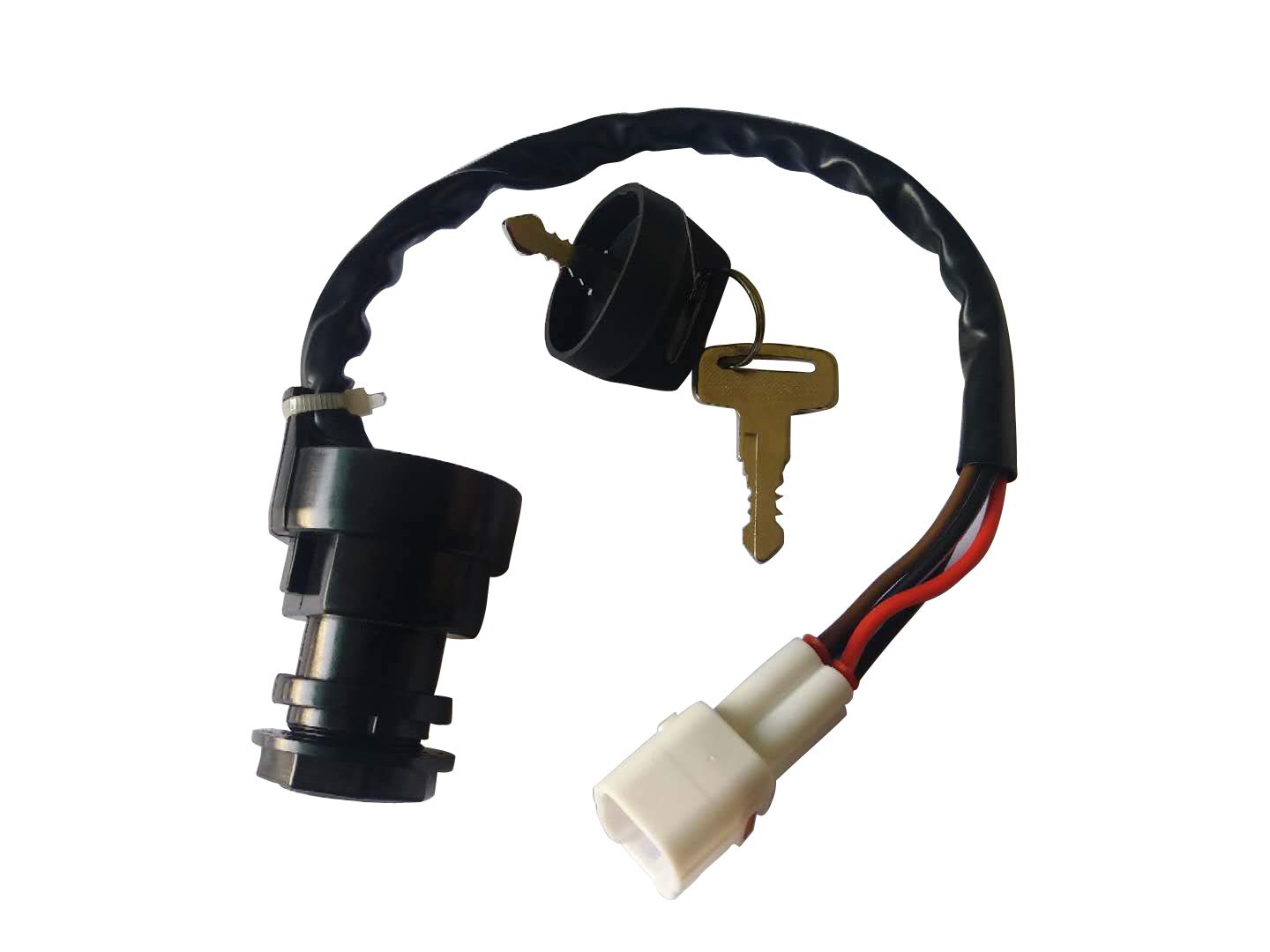 Hity Motor Ignition Key Switch for Yamaha Big Bear 350 2x4 4X4 1996-1999 YFM 350 Moto 4 1995 YFM350 Warrior 350 1996-2001 YFM350