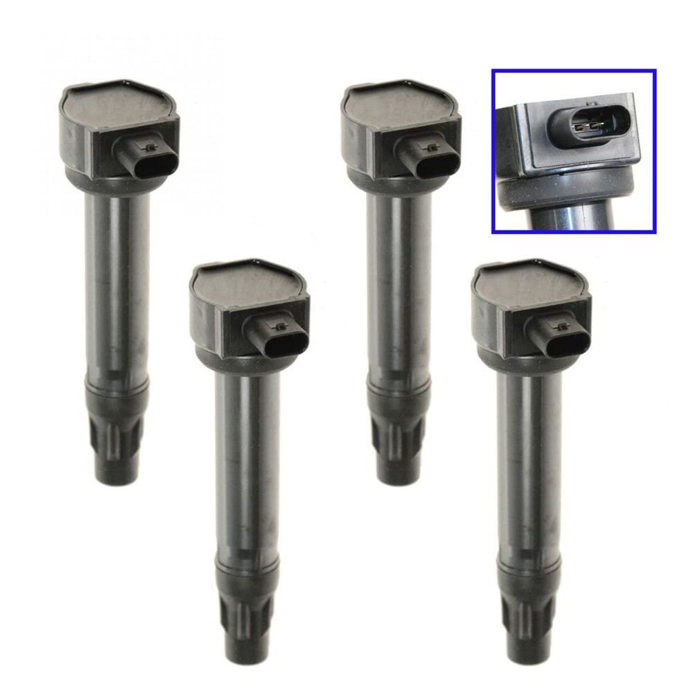 Trq Ignition Coil Set Compatible With 2011-2014 Chrysler 200 2007-2010 Sebring 2008-2014 Dodge Avenger 2007-2012 Caliber 2009-20