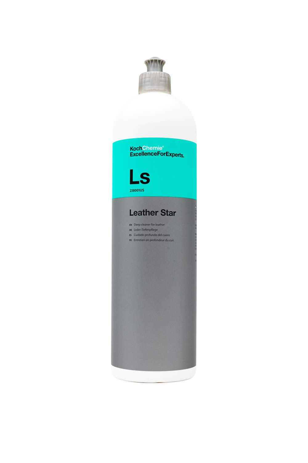 Koch-Chemie - Leather Star - Deep Cleaner for Leather; Revitalizes, Preserves, and Protects; Pleasant Fragrance, Color Intensify