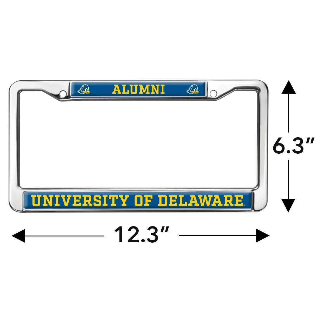 GRAPHICS & MORE Metal License Plate Frame - University of Delaware Alumni, Full Size, One Size