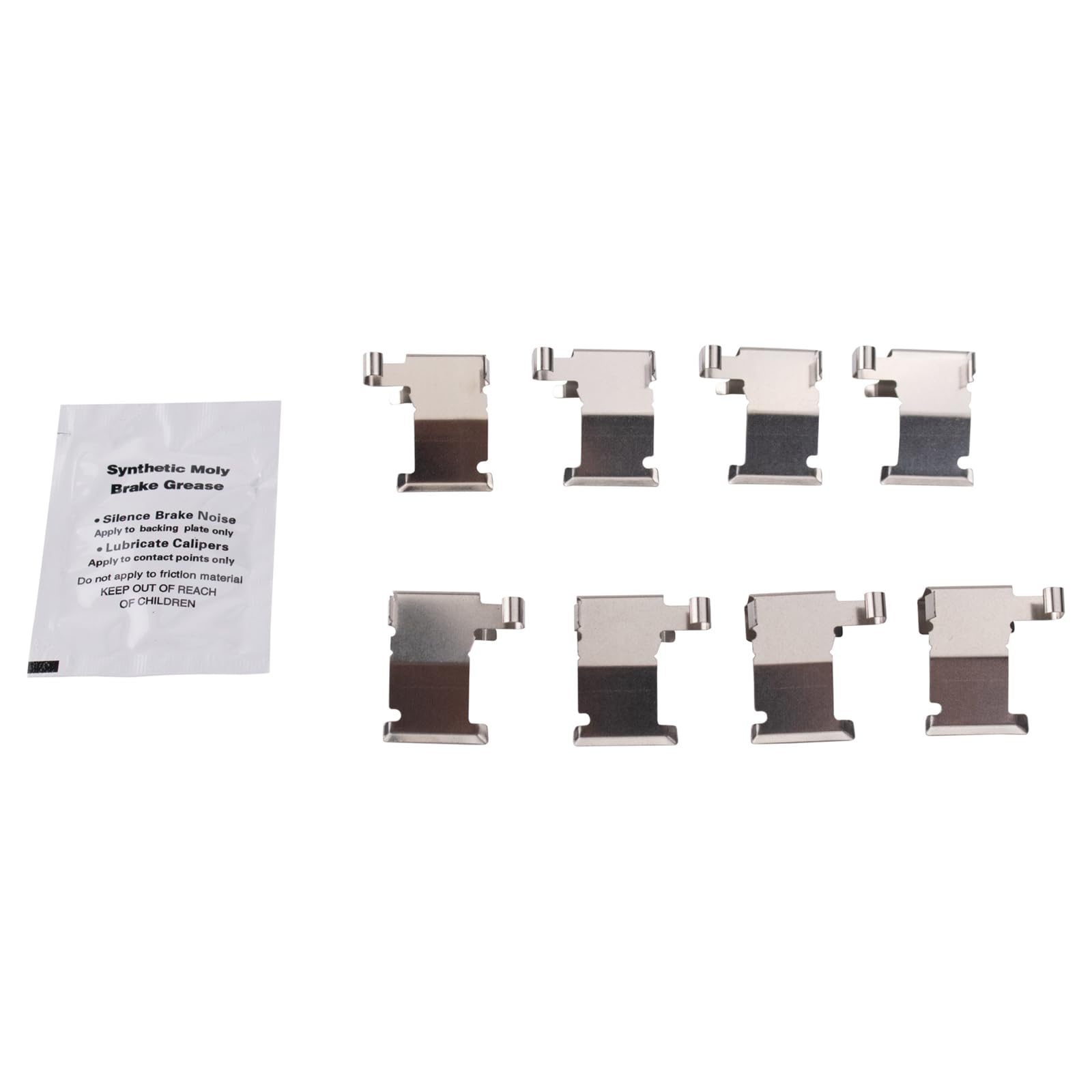 TRQ Front Brake Pads Ceramic Compatible with 2013-2019 Ford Explorer Flex, Police Interceptor Sedan, Utility 2014-2018 Special S