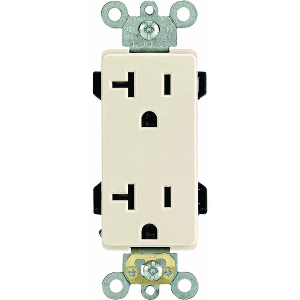 Lt ALM Duplex Outlet