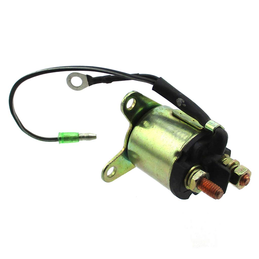 TC-Motor Solenoid Starter Relay for Honda GX160 5.5HP GX200 6.5HP Engine Generator/Go Kart TBM80 GK80 GK196 MID GK-1 GK-2 5.5HP 6.5HP/ TrailMaster TBM80 GK80 GK196 MID GK-1 Mid GK-2 5.5HP 6.5HP