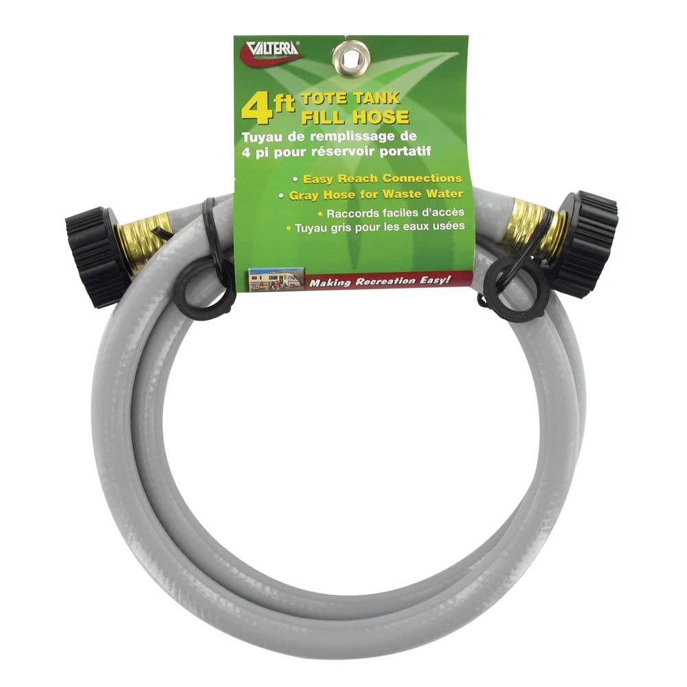 Valterra W01-4048 Tote Tank Fill Hose - 1/2' x 4'