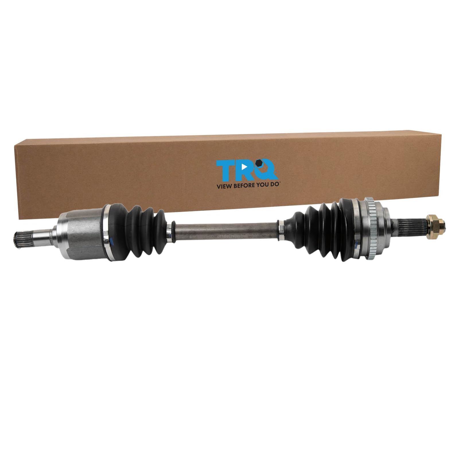 Trq Front Left Cv Axle Shaft Assembly Drivers Side Compatible With 2003-2005 Honda Civic