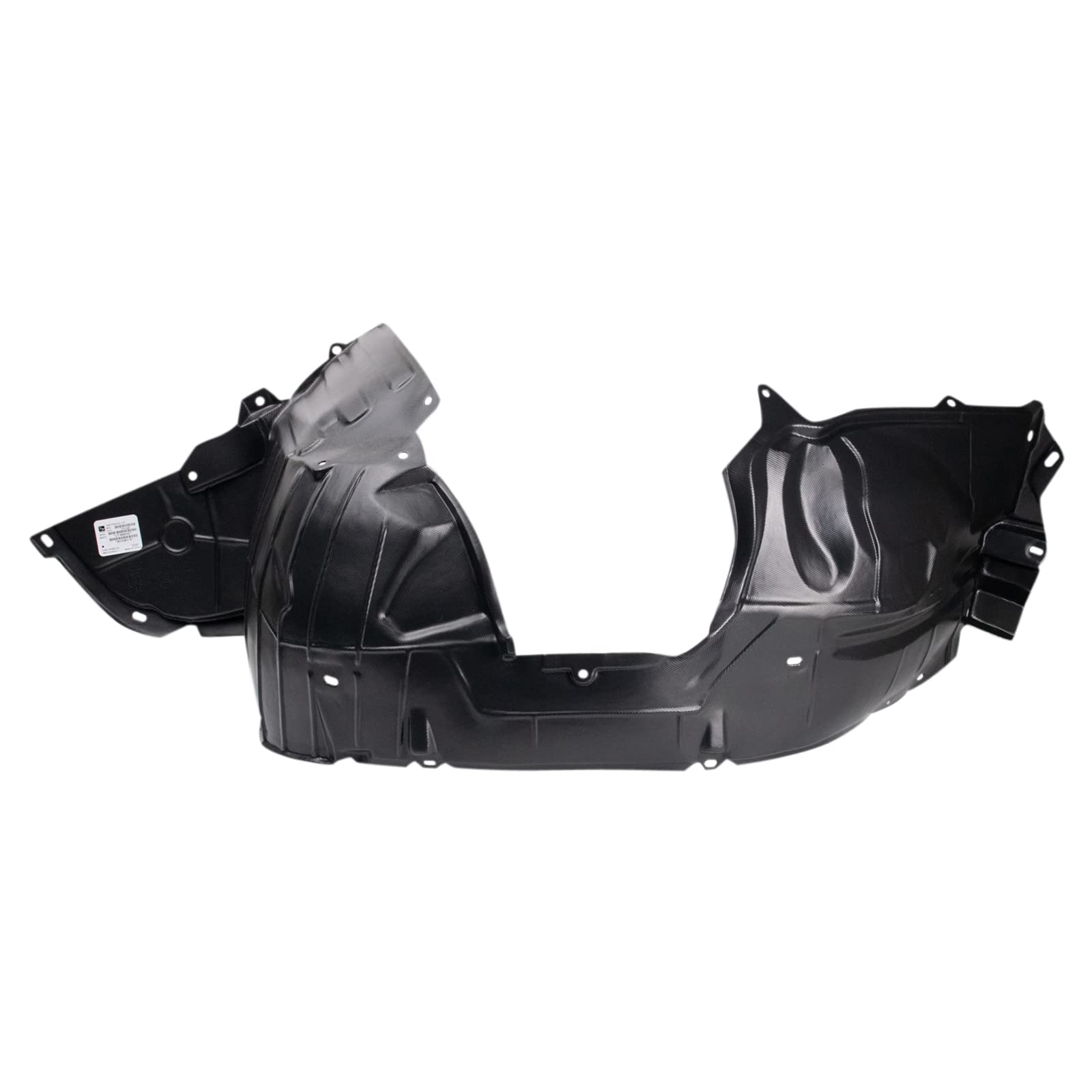 Trq Front Inner Fender Liner Set Compatible With 2007-2012 Nissan Versa Ni1248114 Ni1249114
