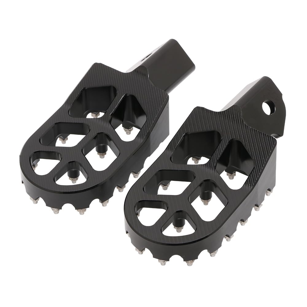 IUVWISN Motorcycle Footpegs Wider Foot Pegs Rest Pedal 7075 Aluminum for Surron Sur Ron Light Bee X/S Talaria Sting MX3/R MX4 Ta