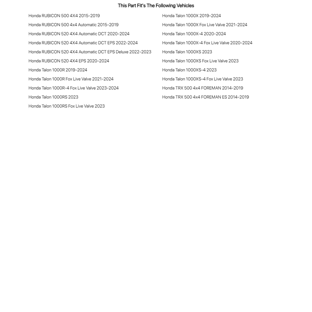 Tusk Drivetrain Oil Change Kit With Pro Honda Oil For Honda Talon 1000R 2019-2021