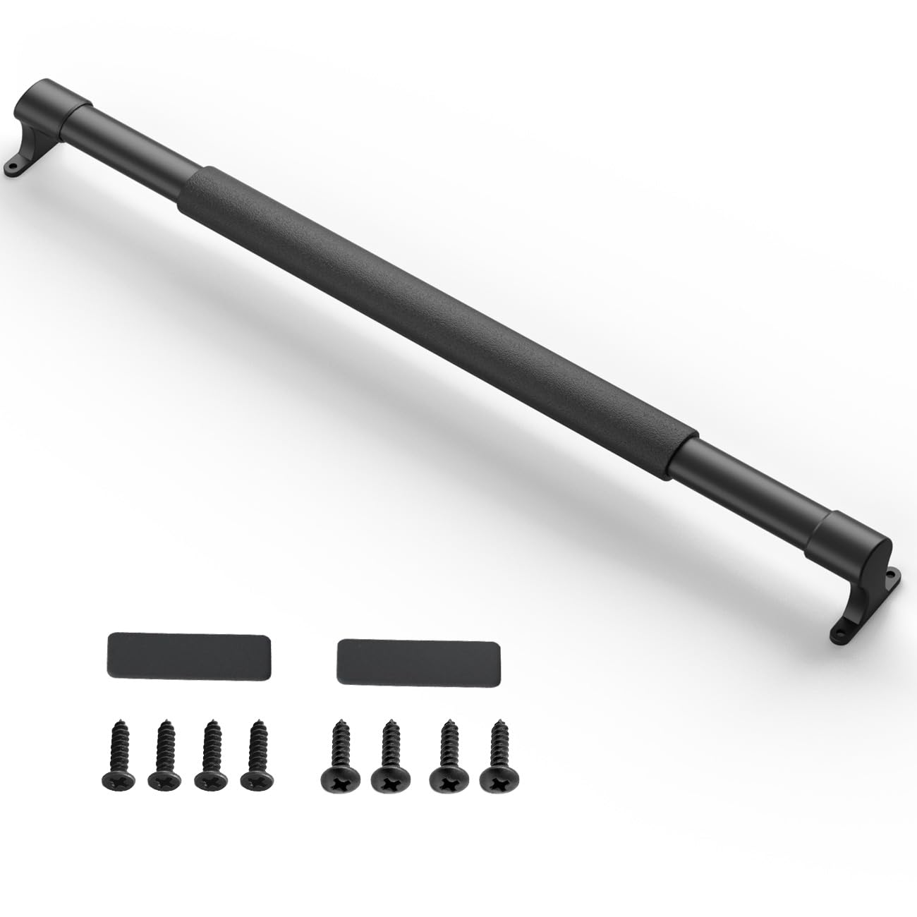 Safoner RV Screen Door Support Bar Handle with Metal Base | Adjustable 21.5-32 Length| Camper Door Accessories for Travel Tr