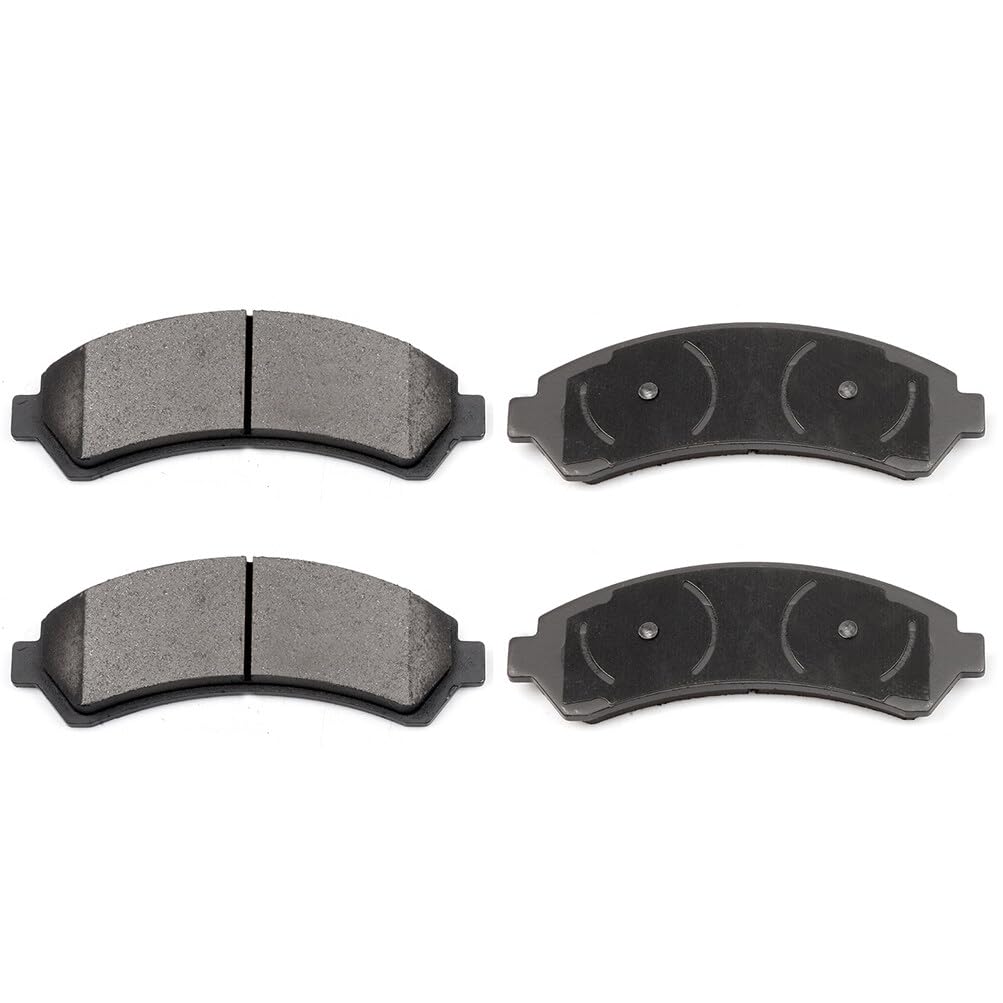 Eccpp D726-7593 4Pcs Front Ceramic Disc Brake Pad Set Fit For Chevrolet Blazer 1997-2005,For Chevrolet S10 1998-2004,For Gmc Jim